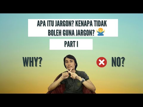 Video: Apa Itu Jargon?