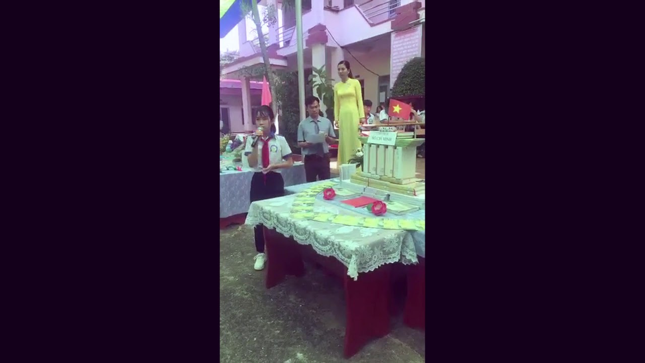 Thuyết trình về mô hình xếp sách Lăng Hồ Chủ Tịch do... - youtube