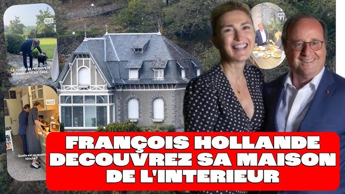 Julie Gayet et François Hollande nous ouvrent les portes de leur maison en  Corrèze - YouTube