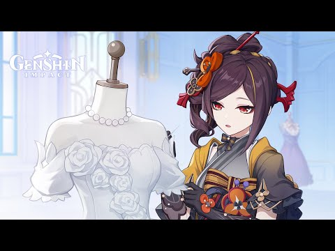 Character Teaser - "Chiori: Crimson-Woven Heart" | Genshin Impact #Chiori