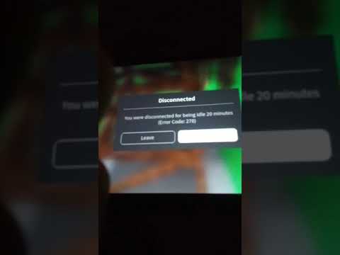 You Were Disconnected For Being Idle 20 Minutes Youtube - stop roblox 20 minute idle