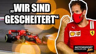 Vettel über Ferrari: Wir sind gescheitert! | Formel 1