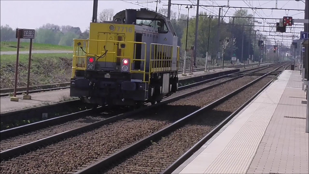 Treinen spotten op woensdagnamiddag - YouTube