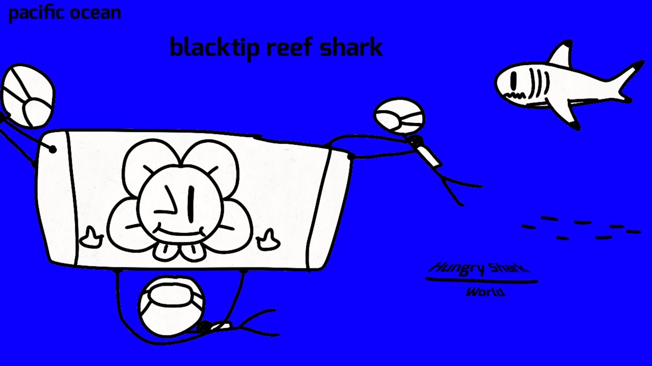 Hungry shark world blacktip reef shark (ep 1)