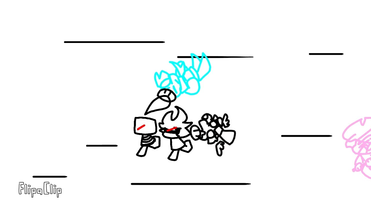 Gt Chara and Frisk just racing each other some reason.