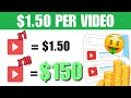 Earn 150 per you watch 100 free  make money online 2024