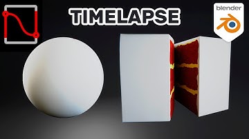 Nodevember Day 18 Growth Timelapse - Blender Vector Displacement