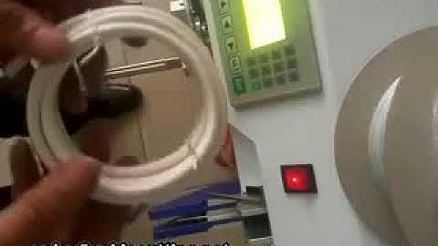 100% tight Automatic cable wire coil winding twist tie machine