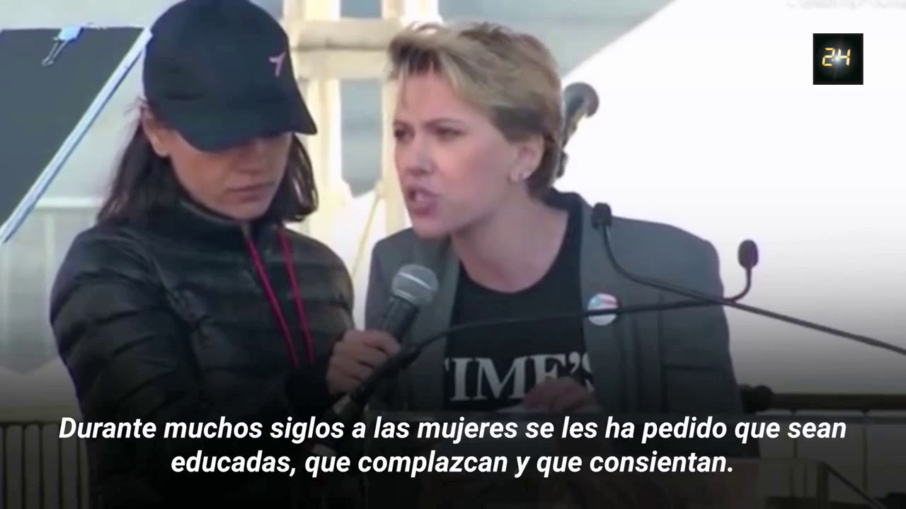 Scarlett Johansson: Stop spoiling sexual harassment! (subtitulos español)