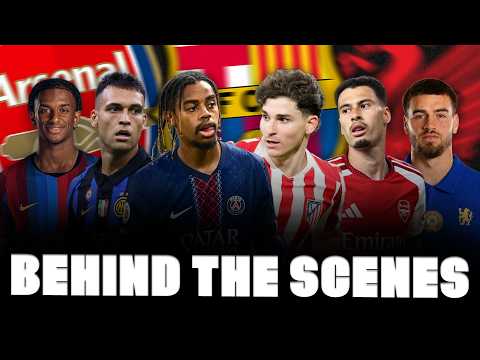 🚨💣 £115M FOR THREE! JULIÁN STRATEGY! ARSENAL & BARÇA! BARCOLA: OWNERS! MARTINELLI, LAUTARO, GUIU…