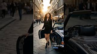 all‑black tailored blazer, a sleek blouse, a short skirt, and ankle boots #paris #fashion #shorts