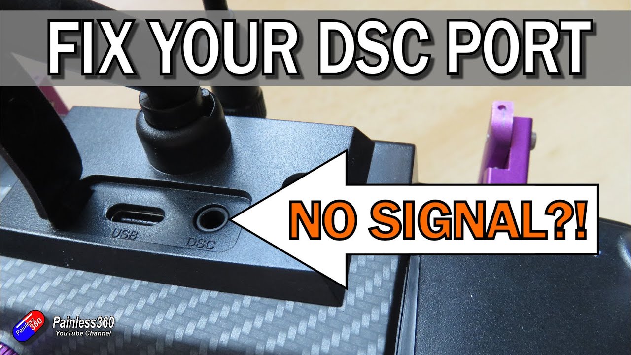 How I fixed the DSC port that was't working on my RadioMaster TX16s ...