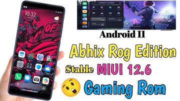 MIUI Abhix Rog 12.5.3 Stable | Android 10 For Redmi Note 5 Pro Features & Review Best gaming rom 🔥🔥