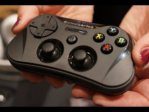 gaming logo iOS Gaming? SteelSeries Stratus iOS 7 Wireless Gaming Controller Hands On Demo