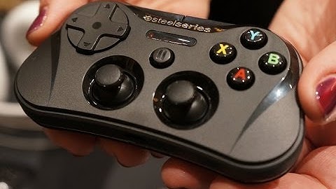 iOS Gaming? SteelSeries Stratus iOS 7 Wireless Gaming Controller Hands On Demo