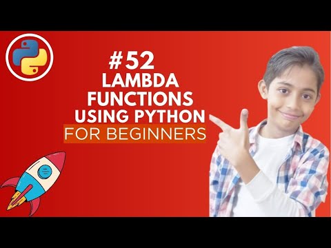 Lambda functions in Python | Python Tutorial - Day #52