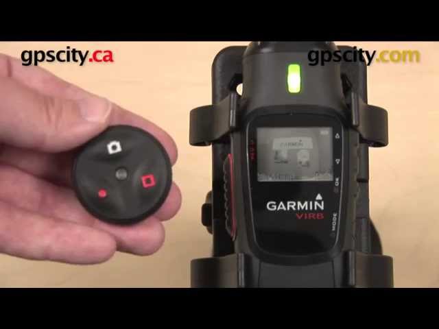 Garmin VIRB Remote: Overview with GPS City (010-12094-00) - YouTube