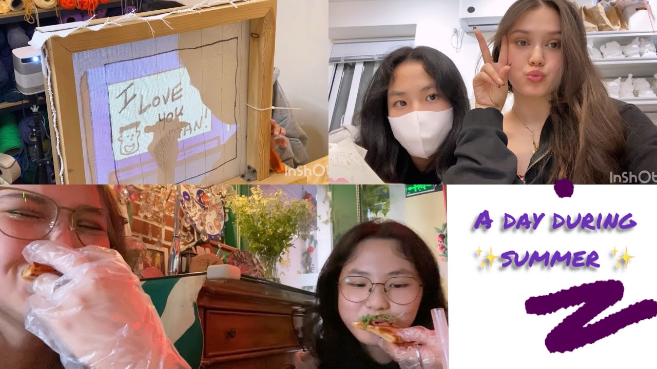 A day with my friend #vlog #highschool #minivlog - YouTube