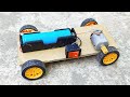 How To make a cardboard car with  high sped Dc motor