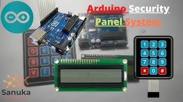 Arduino Security Panel using LCD display and Keypad