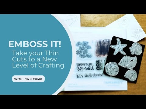 EMBOSSING with your Die or Thin Cuts - YouTube