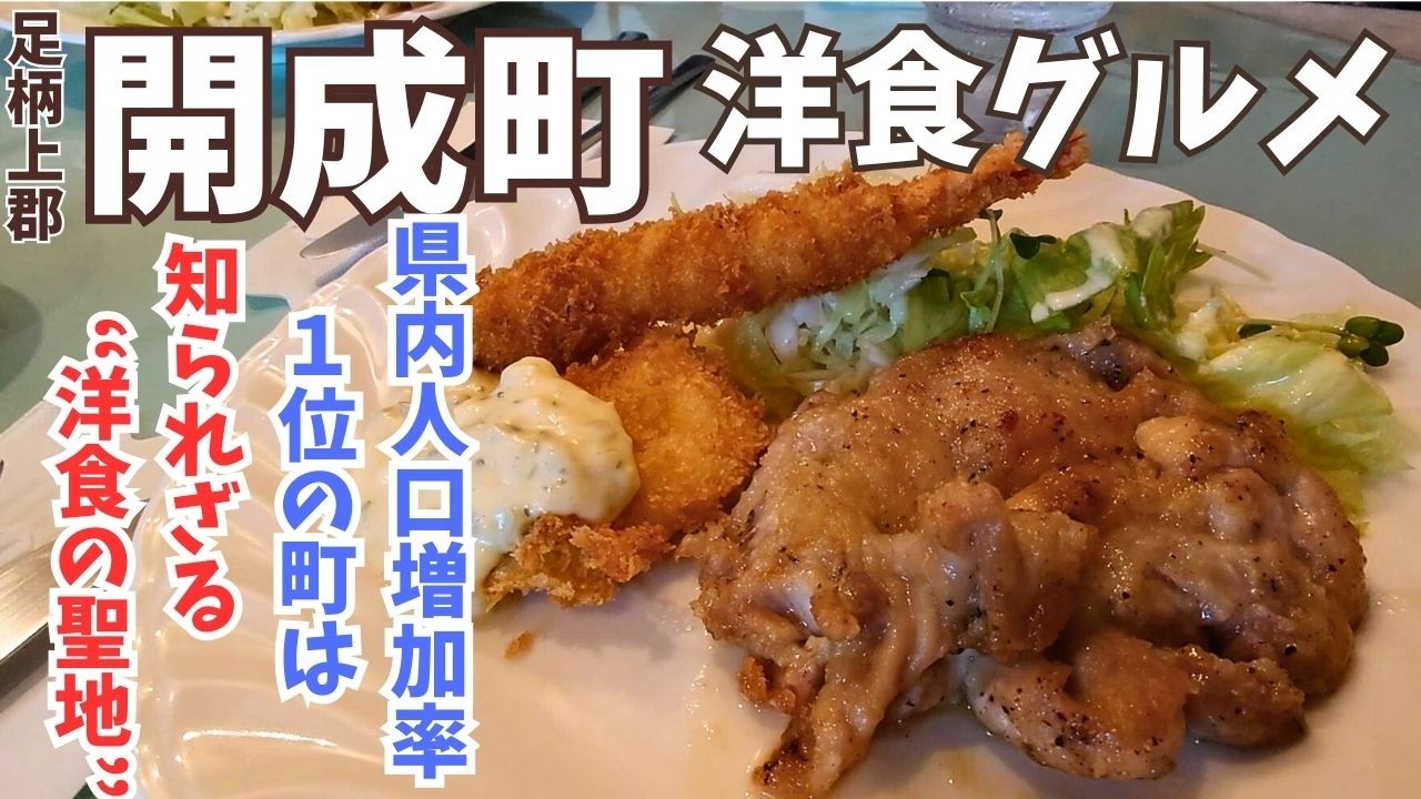 【開成町は洋食天国】小さな町で見つけた“実力派🍴洋食店”4軒を徹底紹介｜Kaisei Town: Western Food Heaven