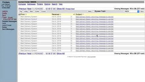 How do I block mail from daemon?