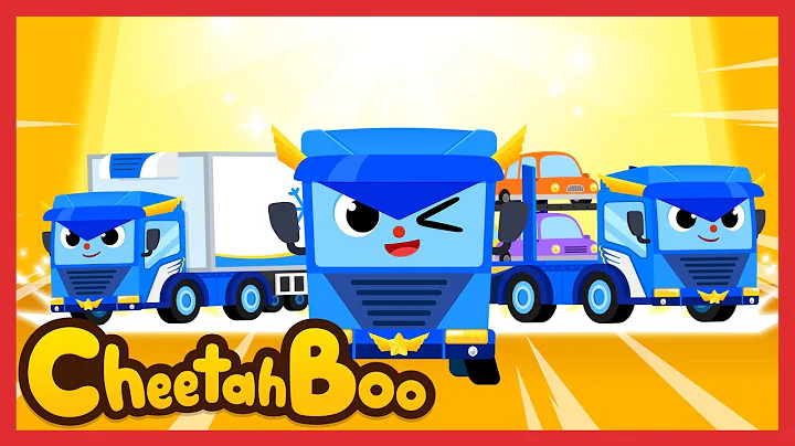 Leave it to me! Trailer Transformation! | Vehicle | Nursery rhymes & Kids Song | #Cheetahboo