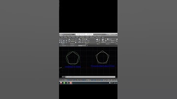 When we draw a Polygon in AutoCAD #shorts #viral