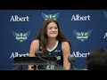 Dallas Wings 2026 Media Day: Maddy Siegrist Press Conference