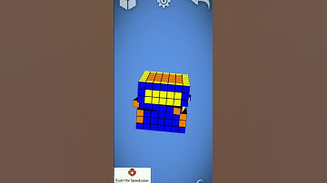 How to make dot pattern on 7×7 rubik