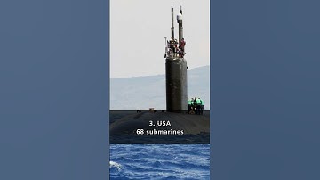 Top 5 Countries with the Most Submarines in 2023: A Comprehensive Analysis #shorts #top5 #submarine