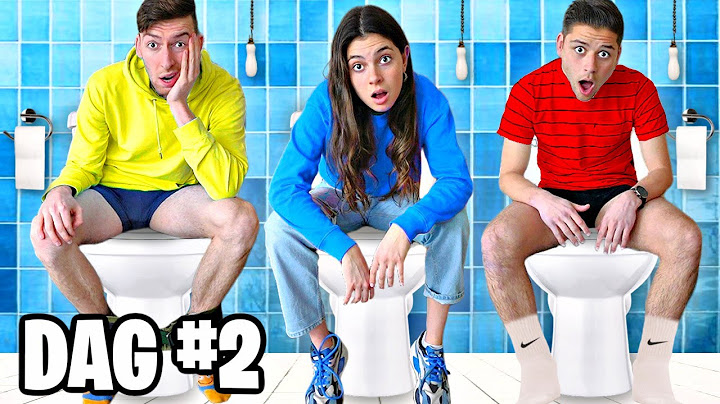 WIE ALS LAATSTE HET TOILET VERLAAT WINT! #545