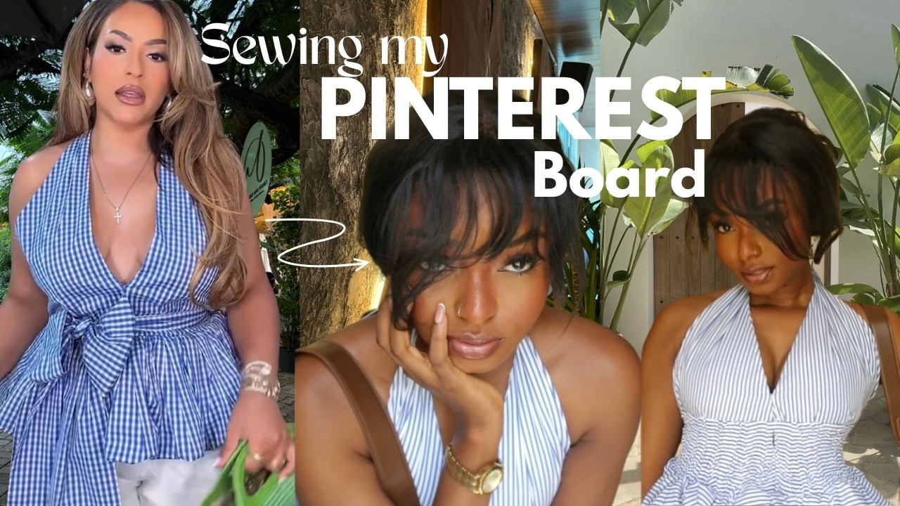 Sewing my Pinterest Board