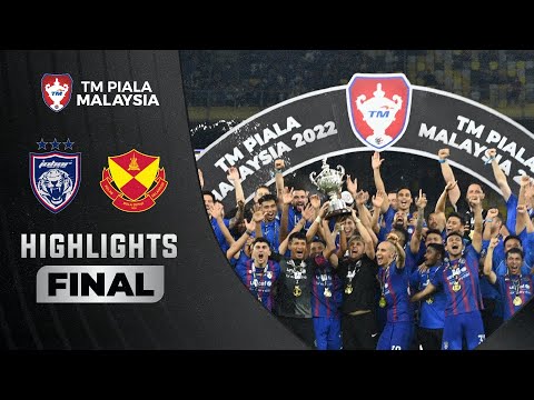  Johor Darul Ta'zim 2-1 Selangor FC | TM Piala Malaysia 2022 Highlights