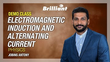 ELECTROMAGNETIC INDUCTION AND ALTERNATING CURRENT- L-C OSCILLATIONS | PHYSICS | JOBINS ANTONY