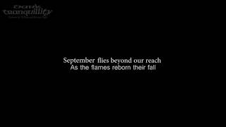 Dark Tranquillity - With The Flaming Shades Of Fall  [Lyrics in Video]