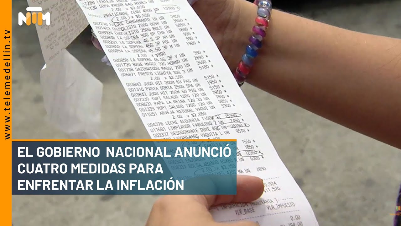 El gobierno nacional anunció cuatro medidas para enfrentar la inflación ...