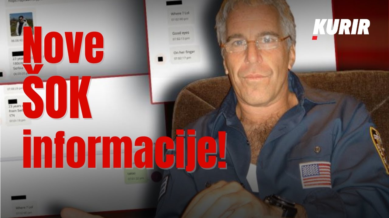 Na Epstajnovoj listi i LJUDI iz Srbije! Pominju se političke figure i 