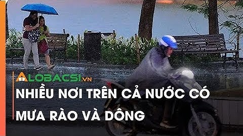 Nhiều nơi trên cả nước có mưa rào và dông