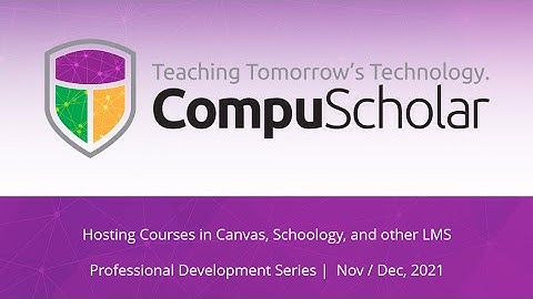 Hosting Courses in Canvas, Schoology, and other LMS