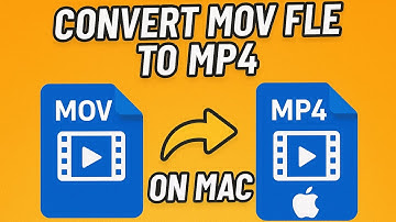 How To Convert MOV File To MP4 File on Mac Os