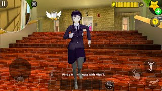 Wednesday enter Miss T house Halloween chapter update new house - Scary Teacher 3D screenshot 5