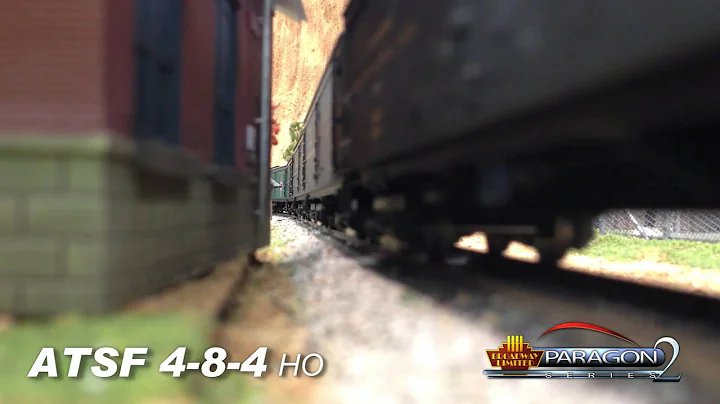 OFFICIAL Paragon2 ATSF 4-8-4, HO Promo Video by Broadway Limited Imports, LLC