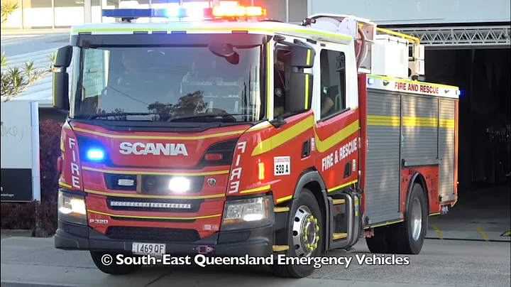 QFRS - 528A Responding (Caboolture) | QFRS - 631B Responding (Southport)