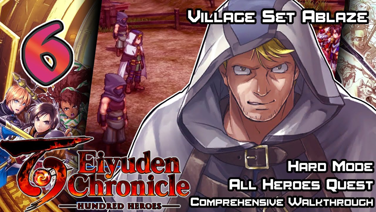 Eiyuden Chronicle: Hundred Heroes - Walkthrough - Ep. 6: Village Set