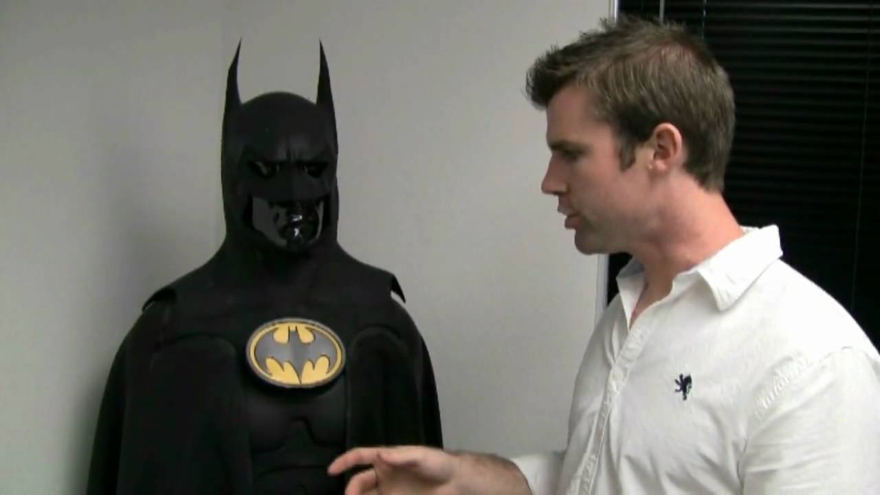 Prop Store Of London: Batman Returns Costume - YouTube