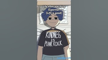 “Kindness is Punk Rock” Superman (2025) l love David’s Superman #superman #jamesgunn #animation