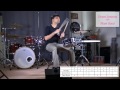Beginner Drum Lesson - How to play Billie Jean by Michael Jackson