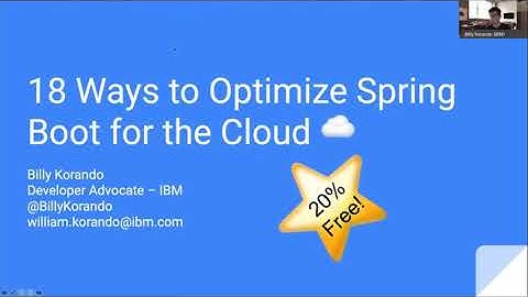 15 Ways to Optimize Spring Boot for the Cloud by Billy Korando